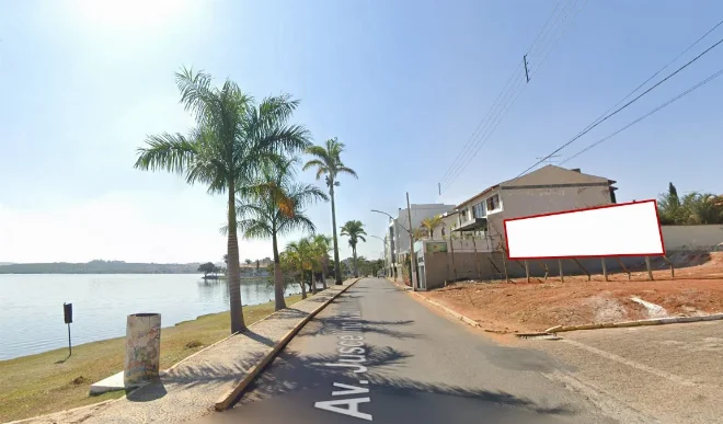 outdoor-cidade-boa-esperanca-placa-painel-comunicacao-visual-proximo-sentido-avenida-jk-juscelino-kubitscheck-beira-lago-quadra-areia-855je